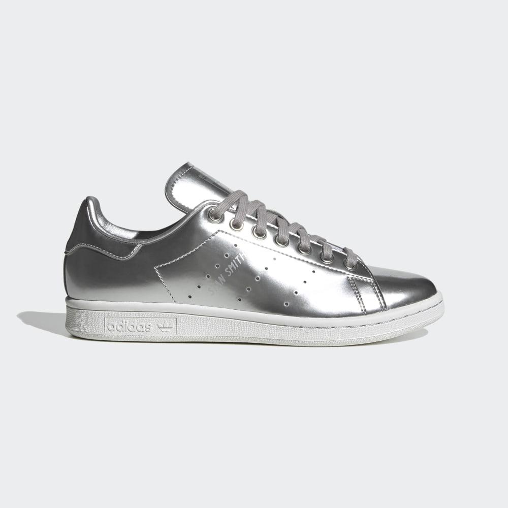 Originals Adidas Stan Smith Dama Romania - Argintii Metal/Albi FW5477